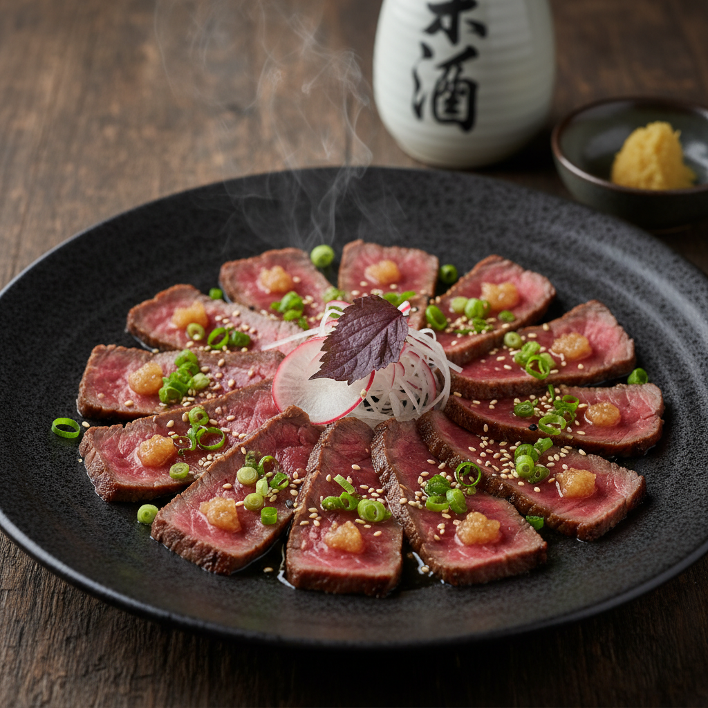 Wagyu Beef Tataki