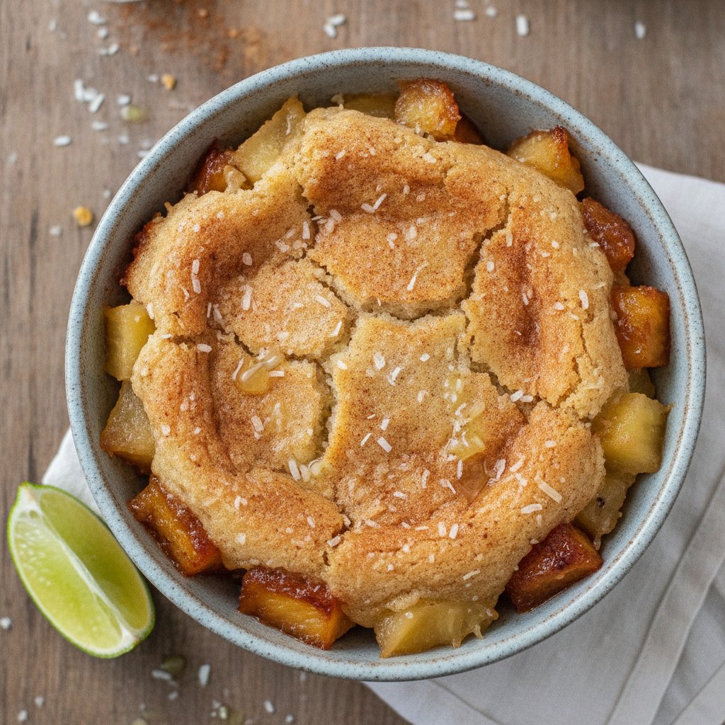 Baked Coconut Fruit Cake
