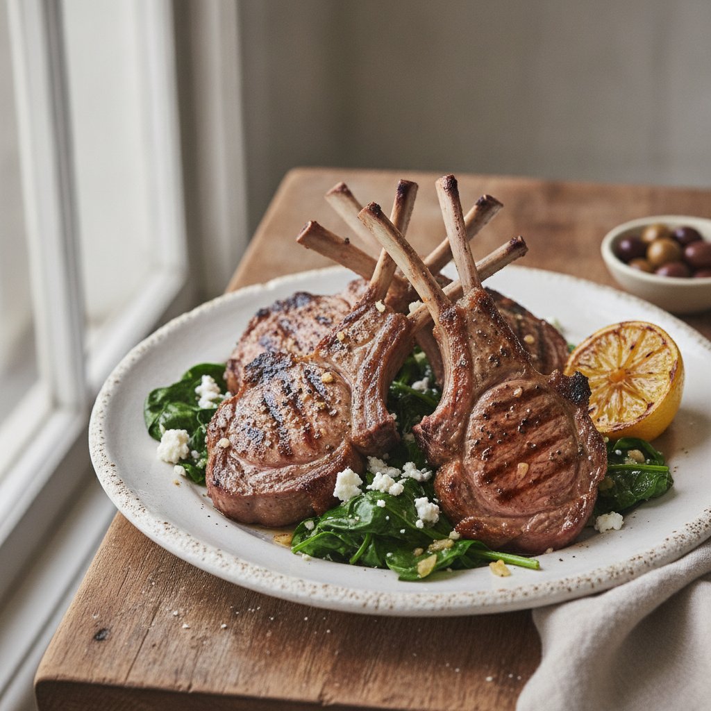 Grilled Lamb Chops (Keto)