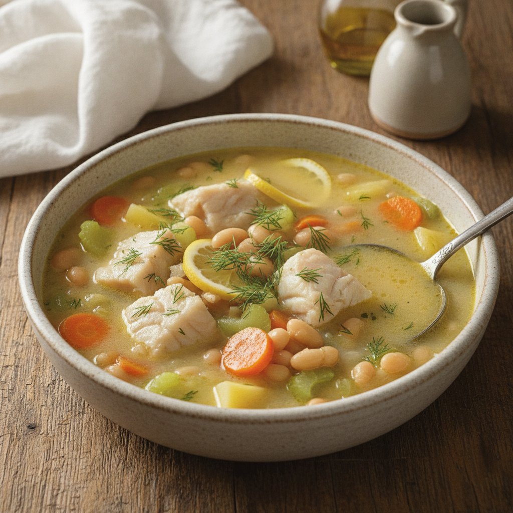 Greek Fish Soup (High-Protein)