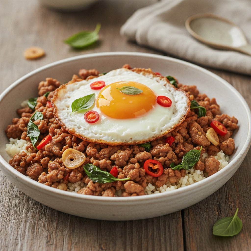 Basil Pork Stir-Fry (Keto)