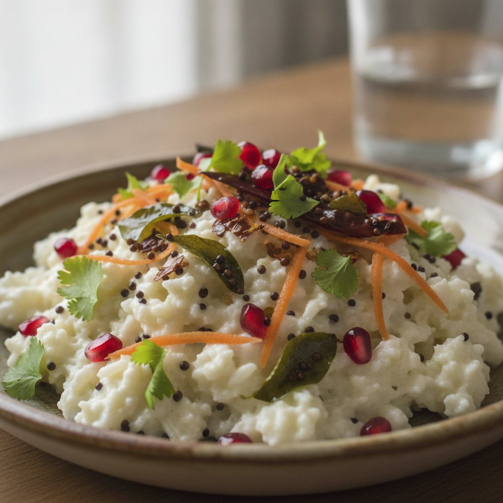 Spiced Yogurt Rice (Low-Calorie)