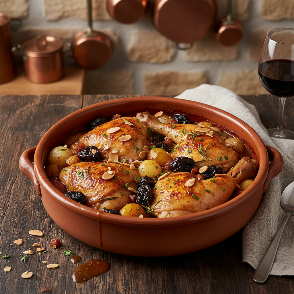 Catalan Chicken with Prunes