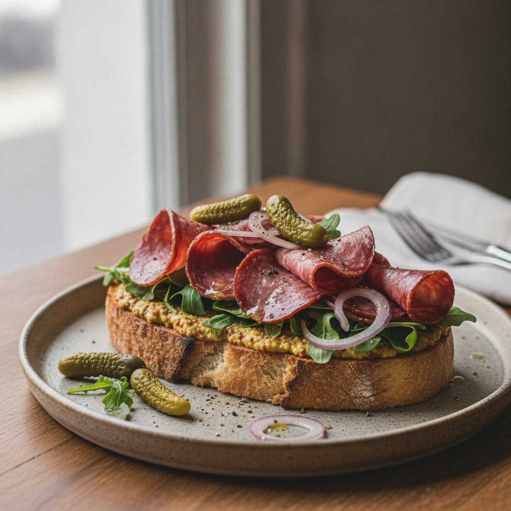 French Country Sausage Sandwich