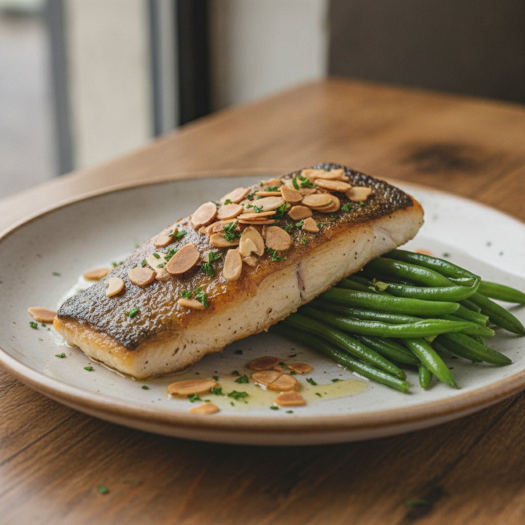 Grilled Trout with Almonds