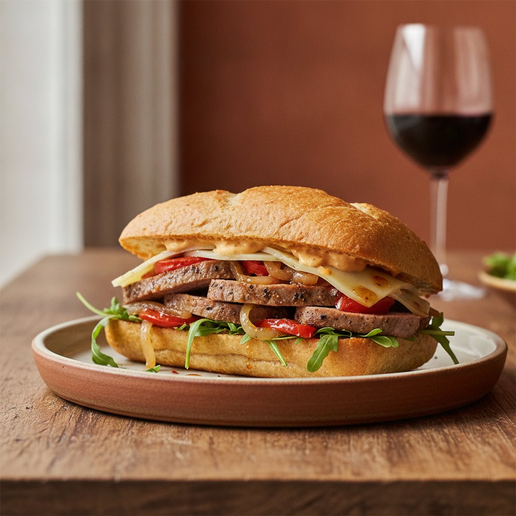 Spanish Steak Sandwich (Gluten-Free)