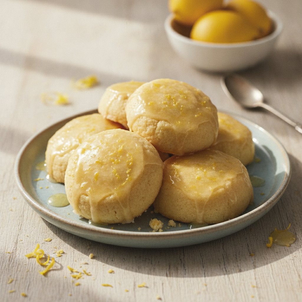 Soft Lemon Drop Cookies