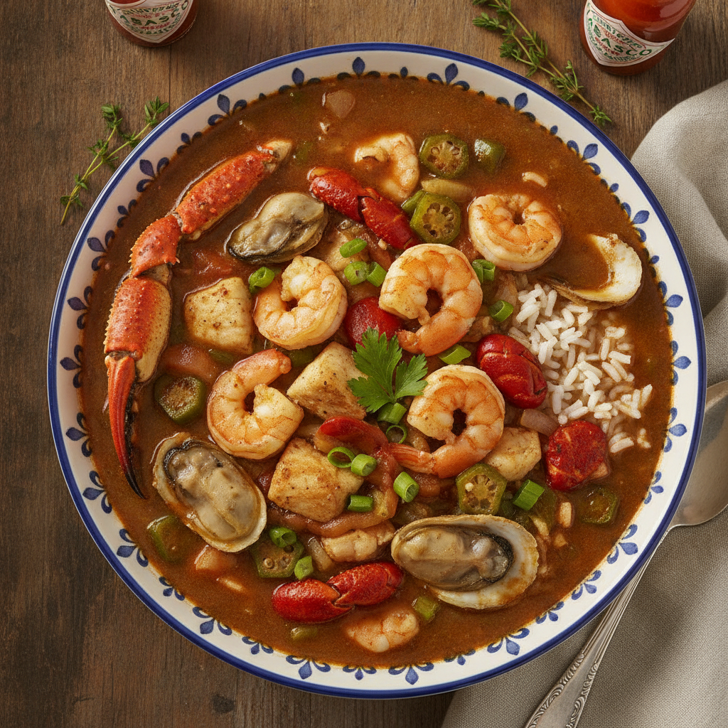 Louisiana Seafood Gumbo