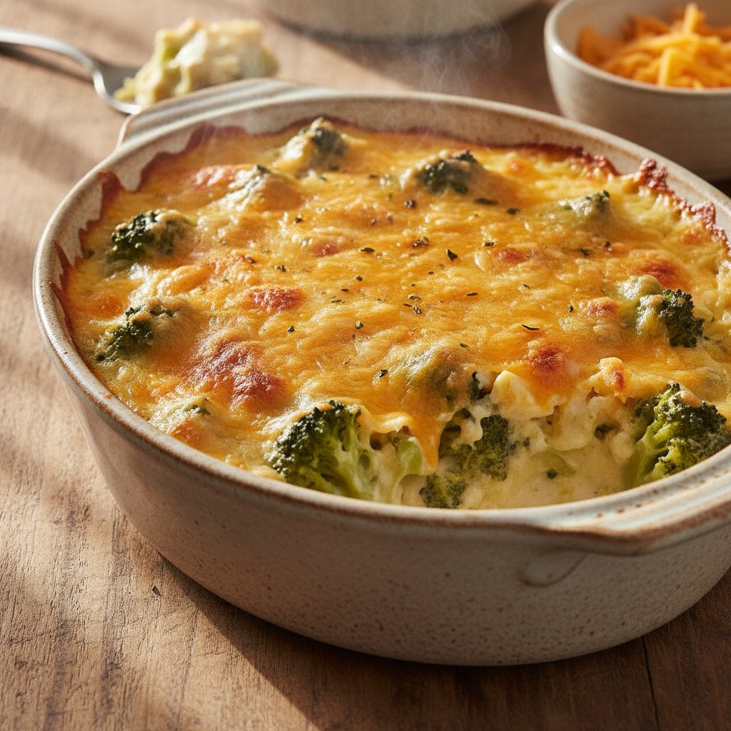 Broccoli Cheese Casserole (Keto)