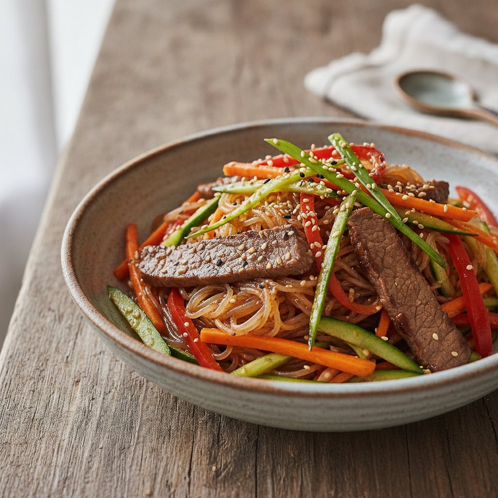 Spicy Glass Noodle Salad