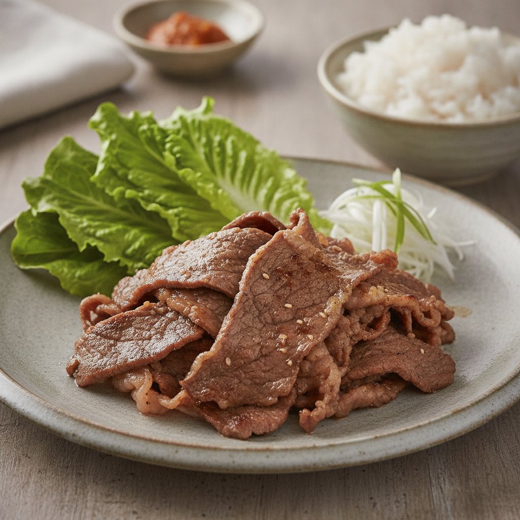 Korean Grilled Marinated Beef (Low-Calorie)