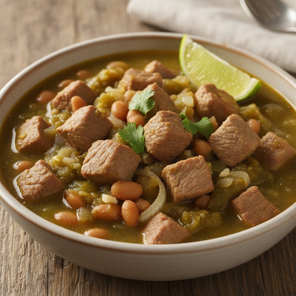 Green Chile Stew — New Mexico Pork Chile Verde (GLP-1)