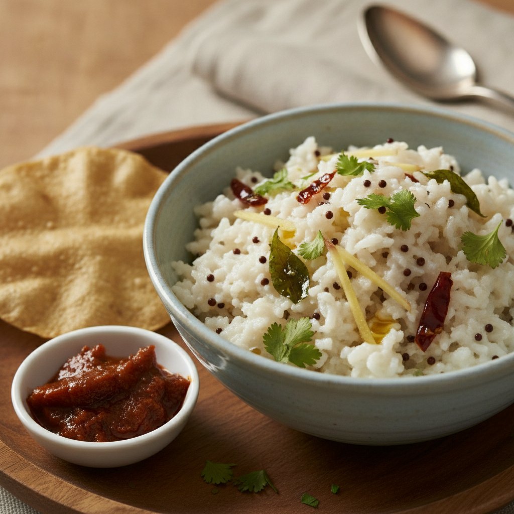 Spiced Yogurt Rice (Gluten-Free)