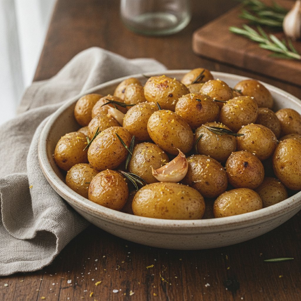 Roasted Garlic Rosemary Potatoes (Dairy-Free)