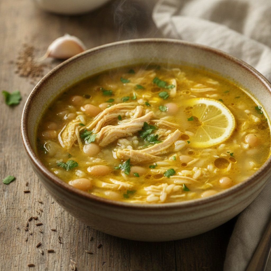 Chicken and Rice Soup (High-Protein)