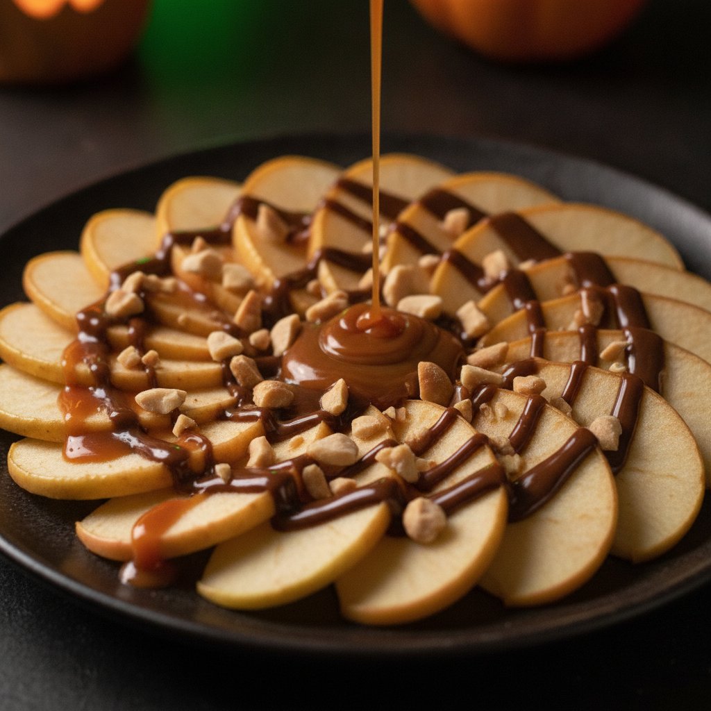 Caramel Apple Slices