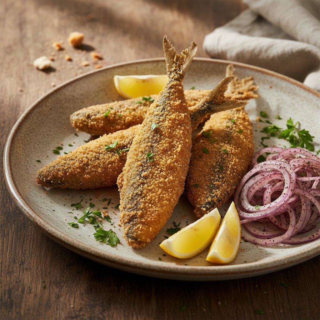 Fried Mackerel Fillets