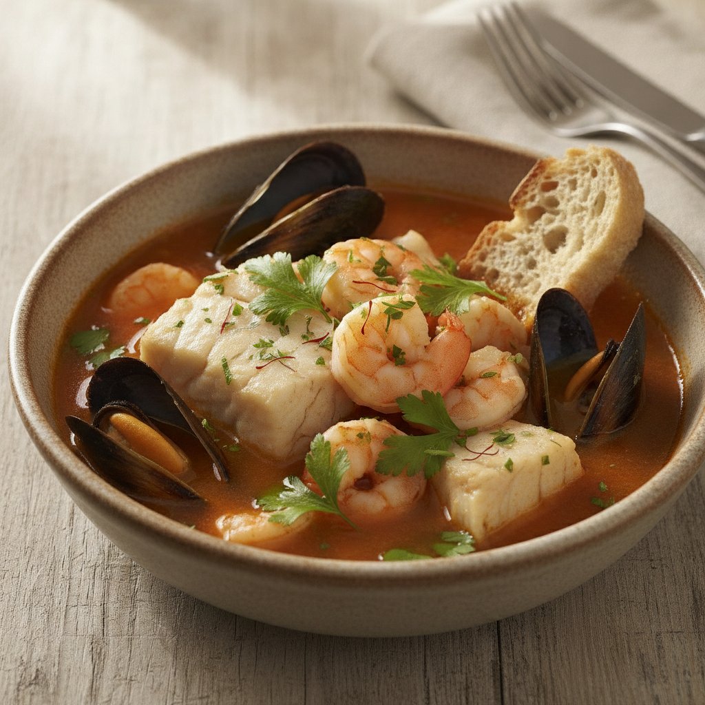 Mixed Fish Stew (Low-Calorie)