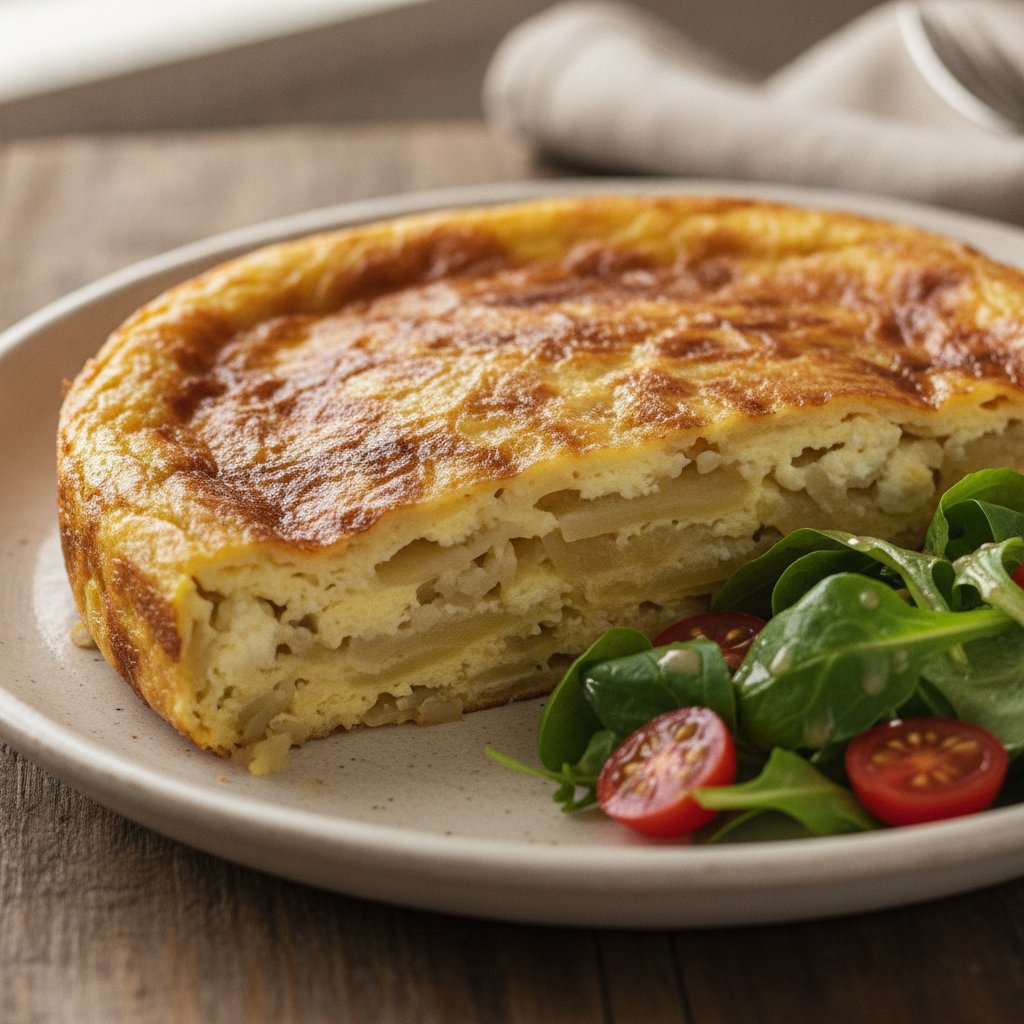 Spanish Potato Egg Pie (High-Protein)