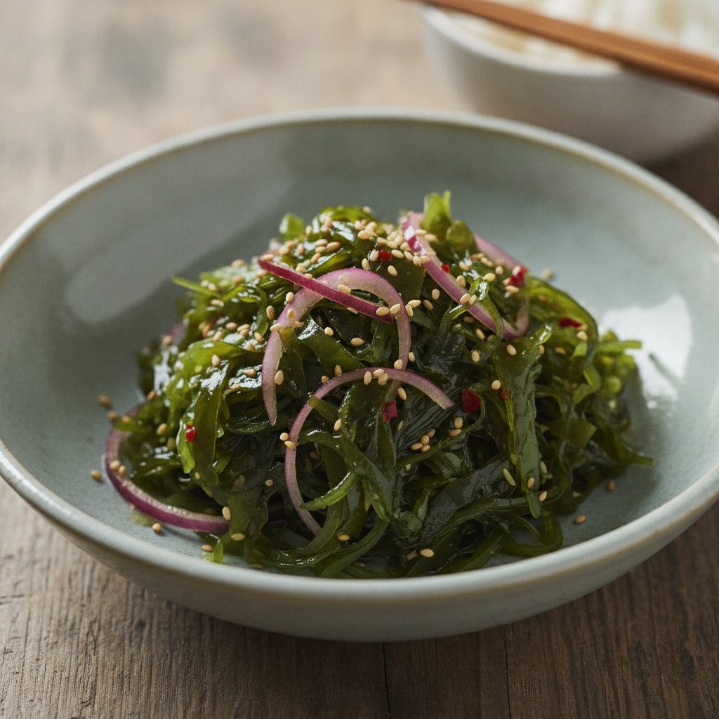 Seasoned Seaweed Salad (Dairy-Free)