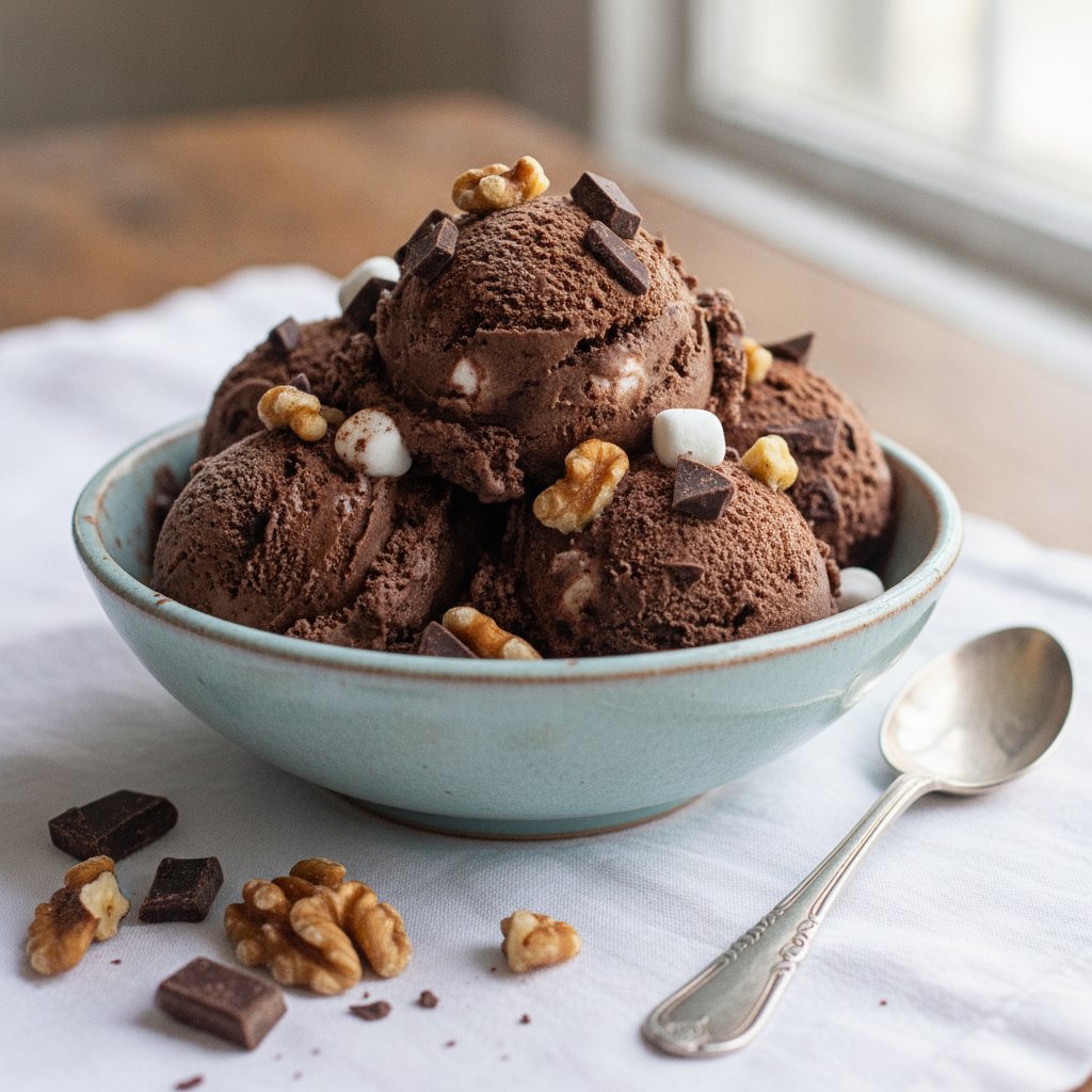 Rocky Road Ice Cream