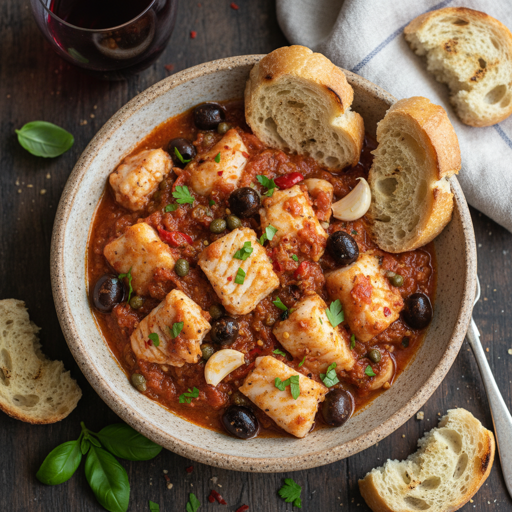 Baccalà alla Livornese