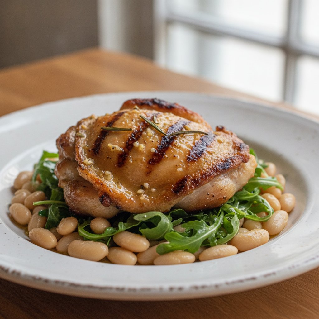 Grilled Chicken Under a Brick (GLP-1)