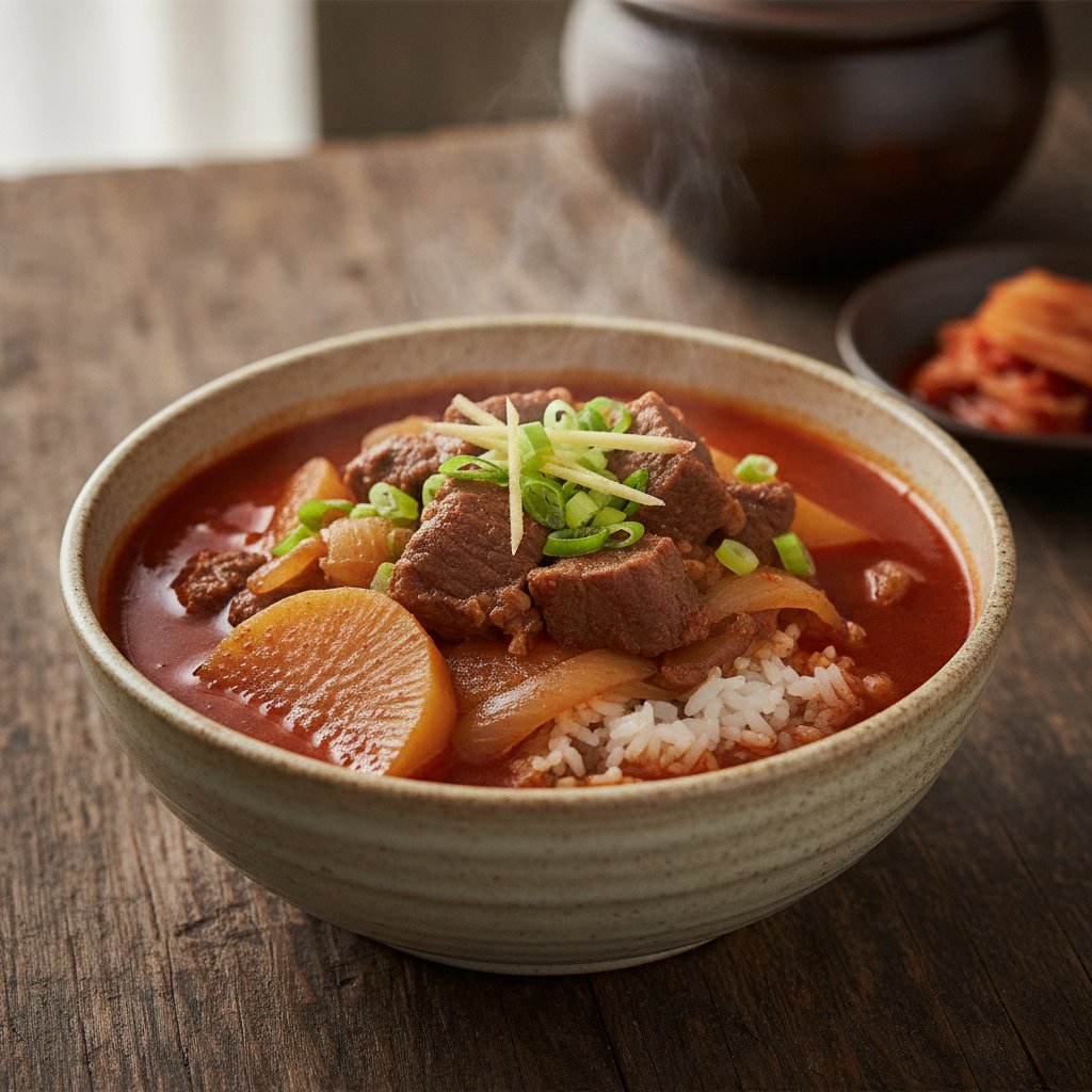 Beef and Radish Stew