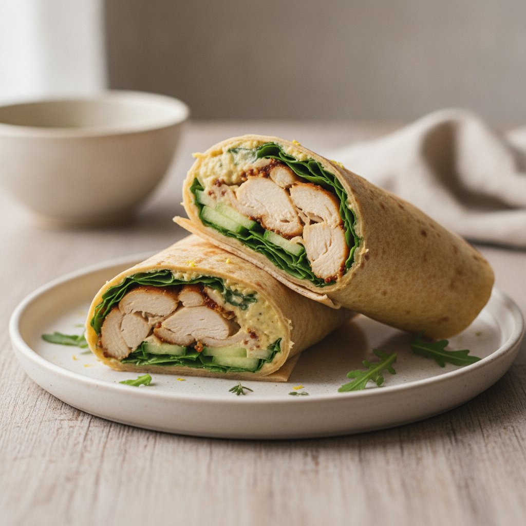 Herb Roast Chicken Wrap