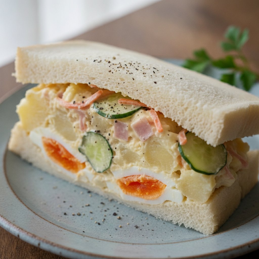 Japanese Potato Salad Sandwich
