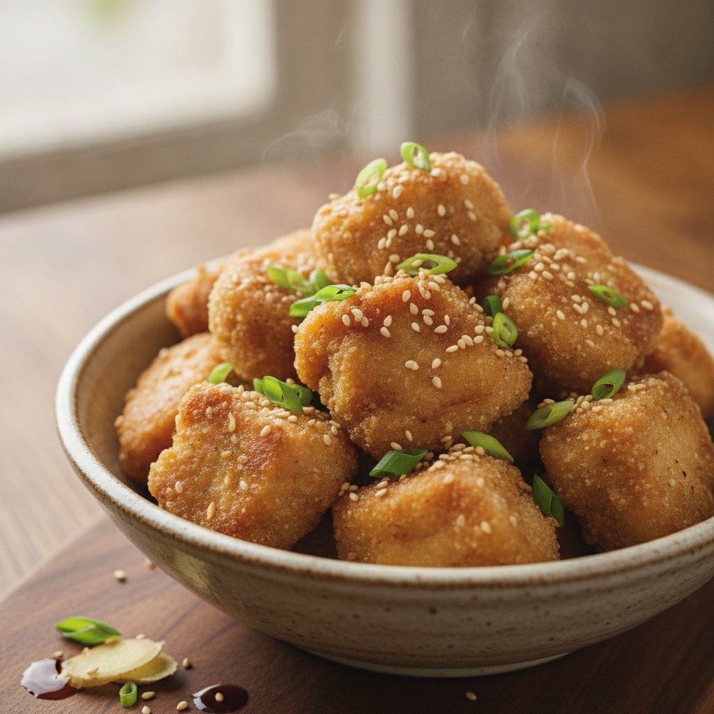 Fried Chicken Bites (Low-Calorie)