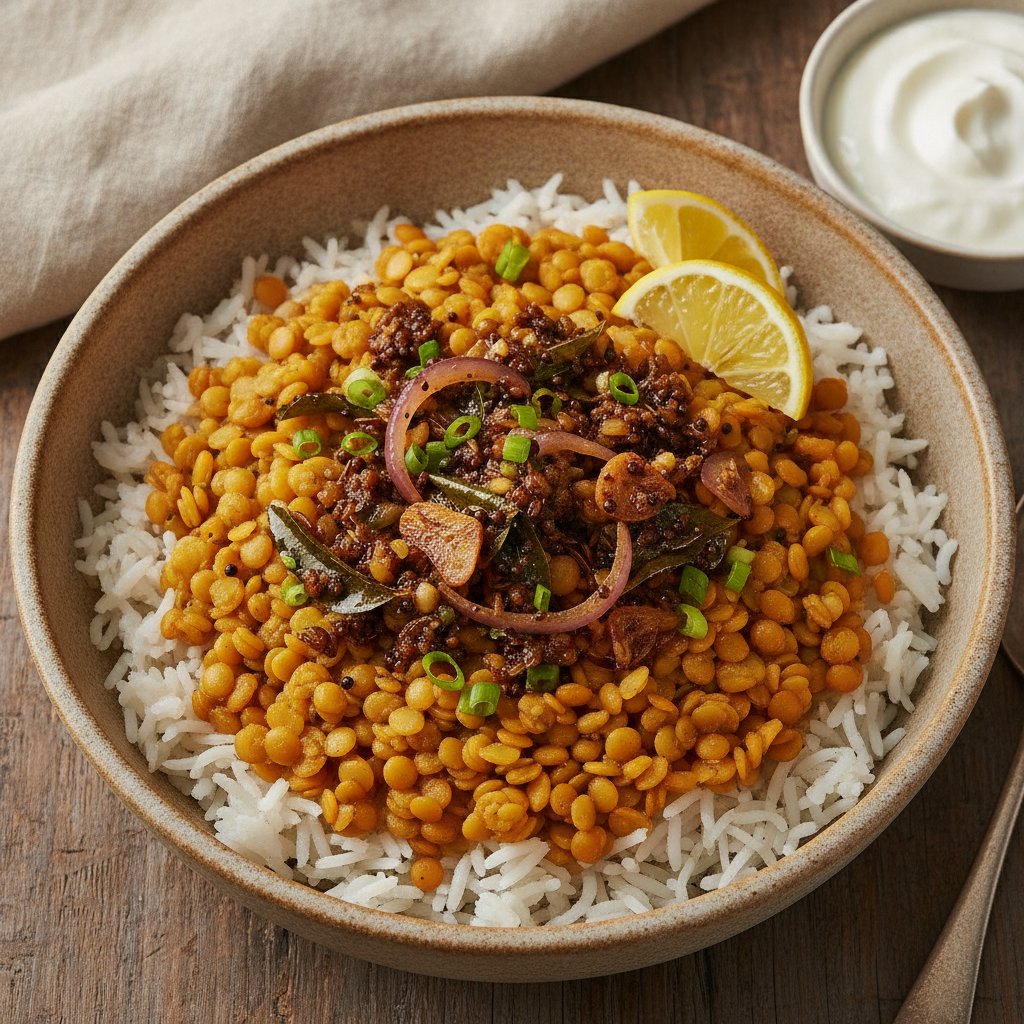 Lentil and Rice Bowl (Low-Chol)