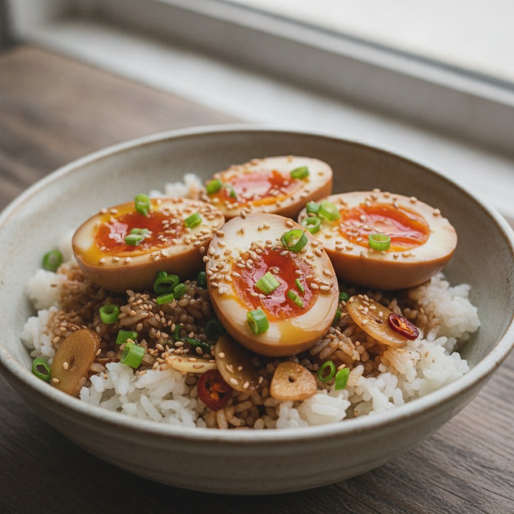 Soy Braised Eggs (Dairy-Free)
