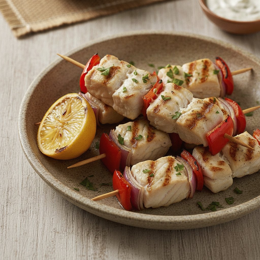 Grilled Fish Skewers
