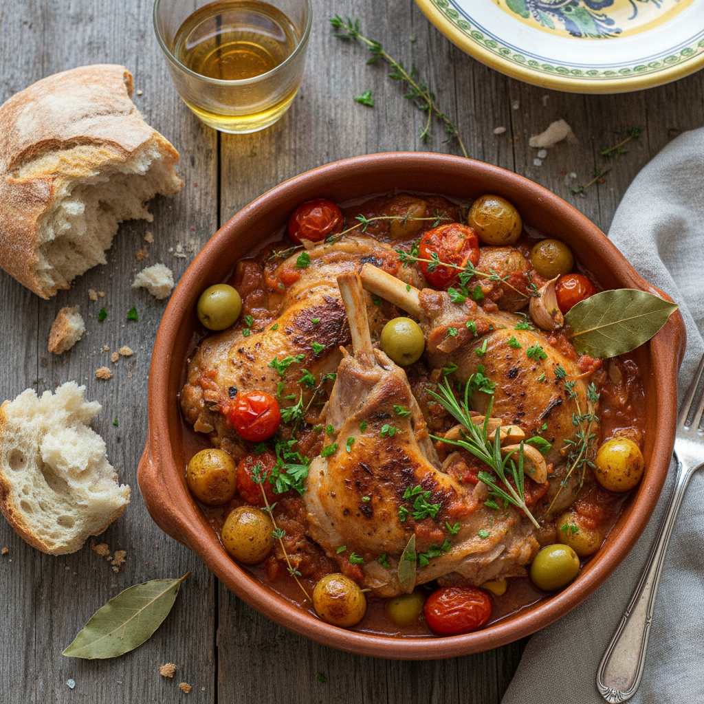 Coniglio all'Ischitana