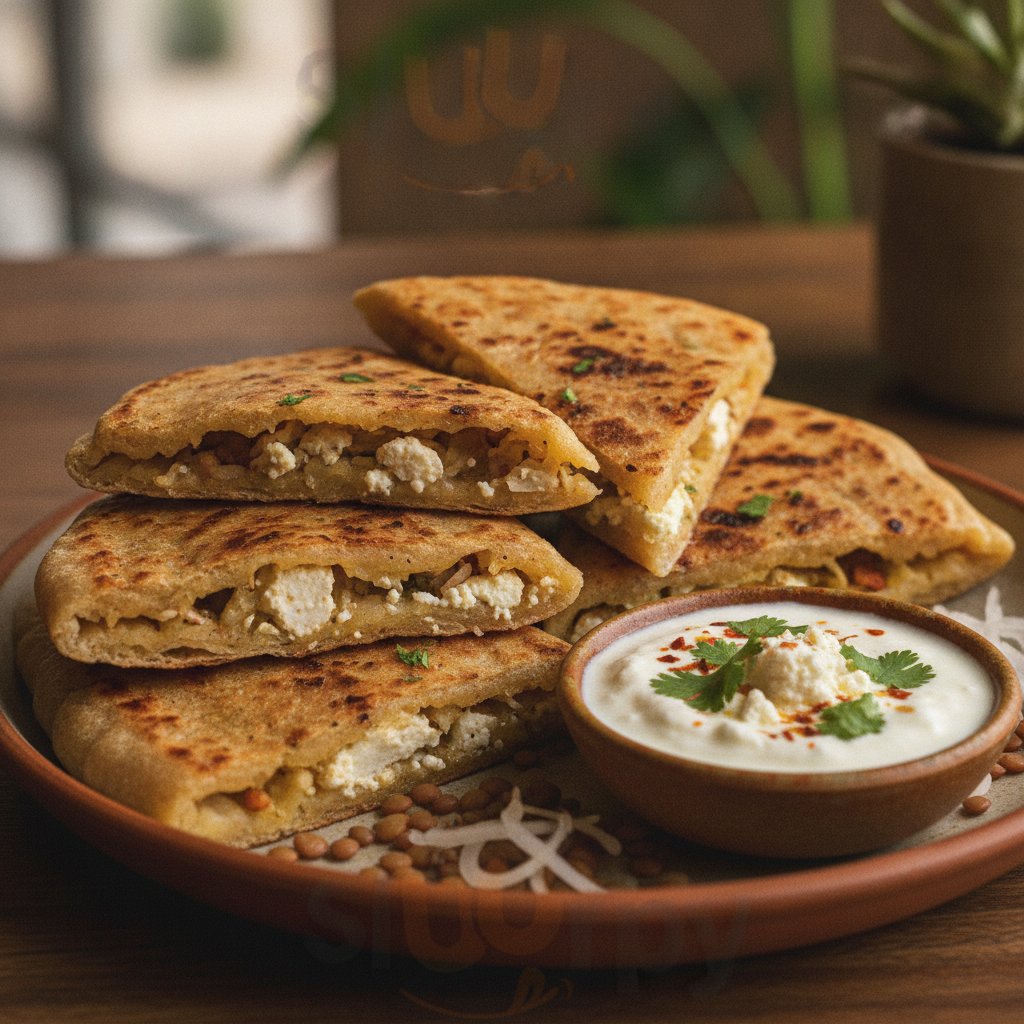 Radish Stuffed Flatbread (GLP-1)