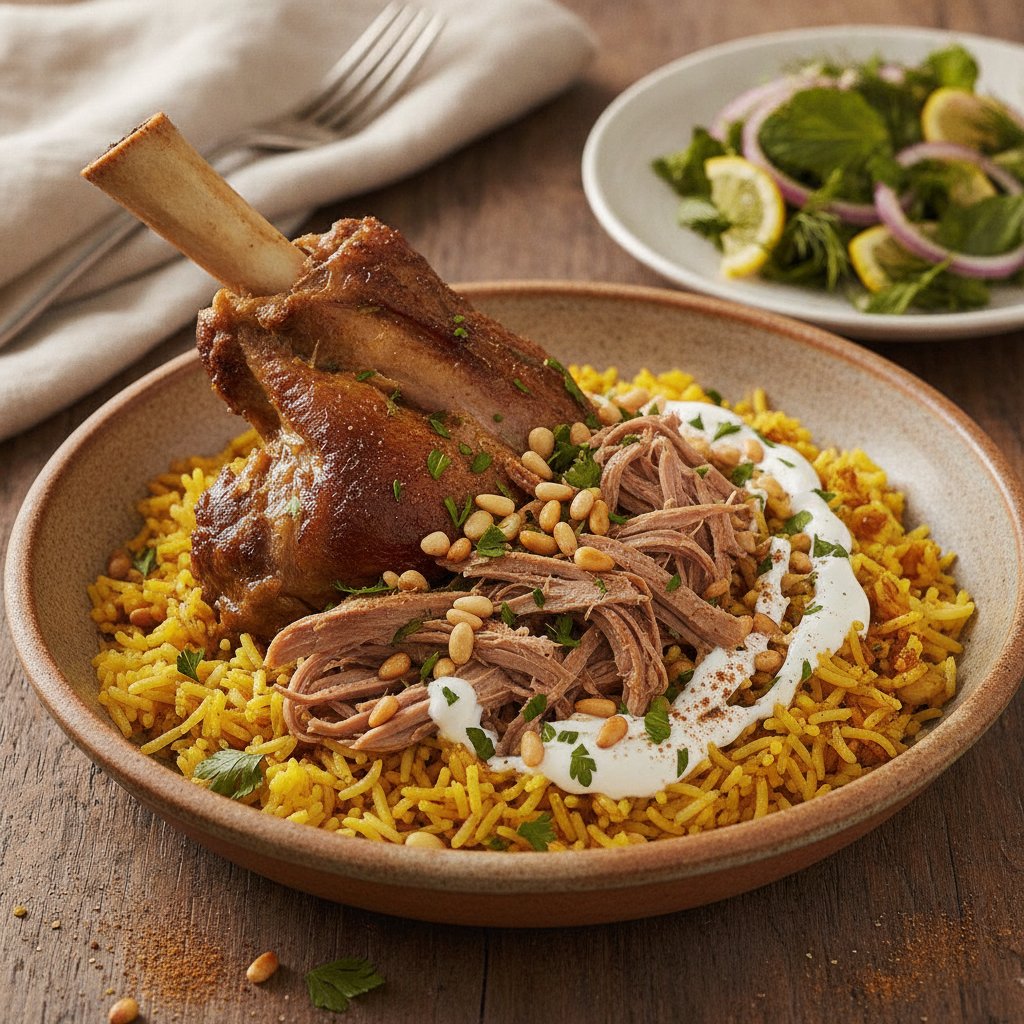Lamb Rice Platter (Gluten-Free)