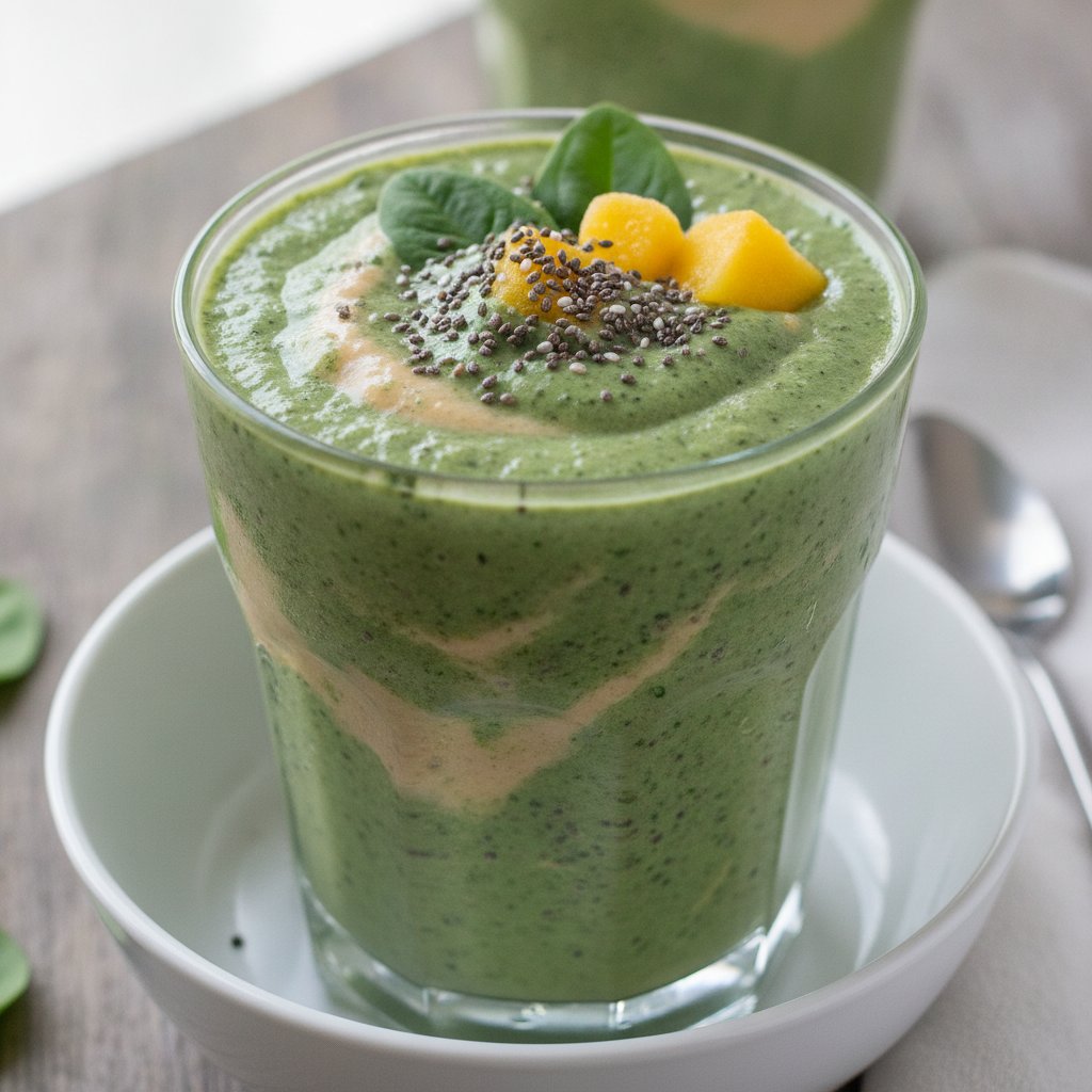 Green Spinach Smoothie (High-Protein)