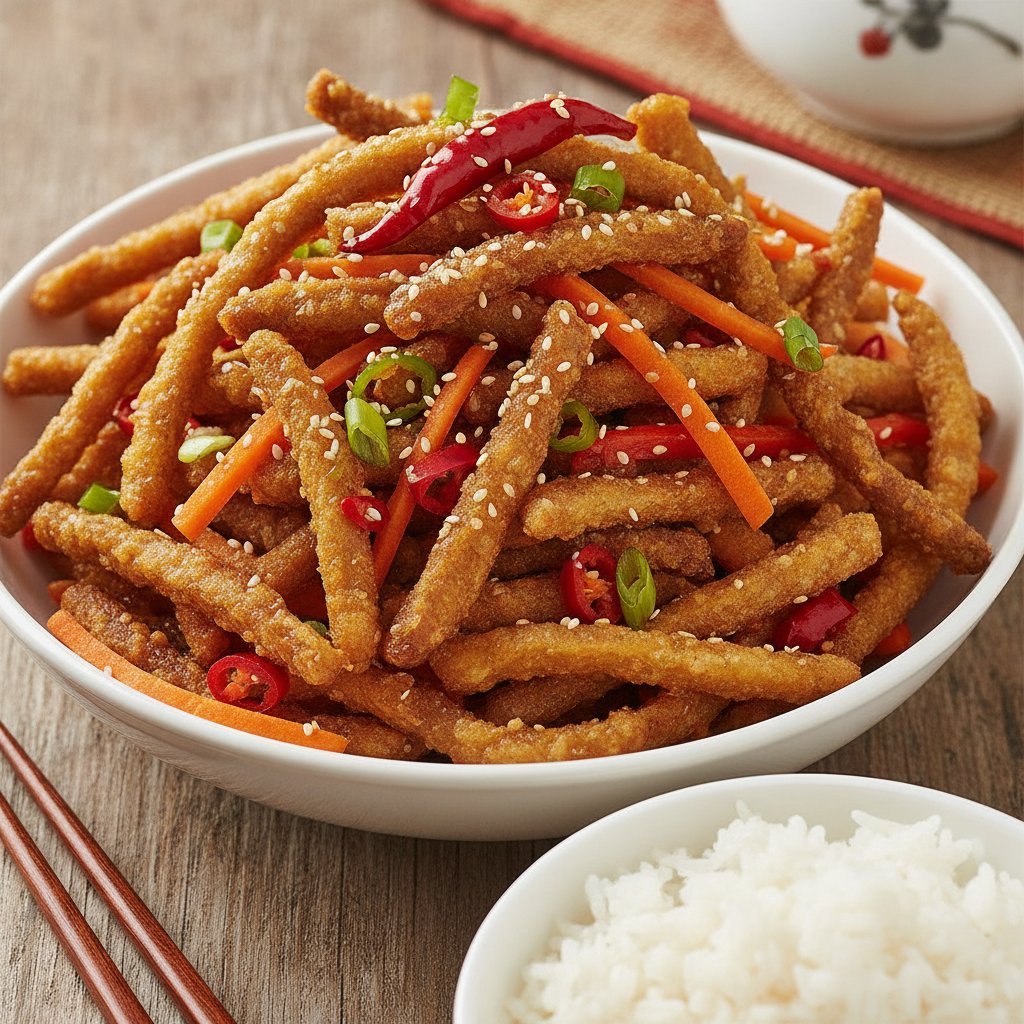Crispy Shredded Beef