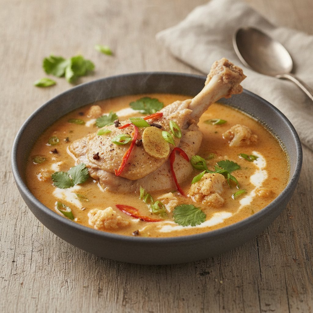 Chicken Pepper Soup (Keto)