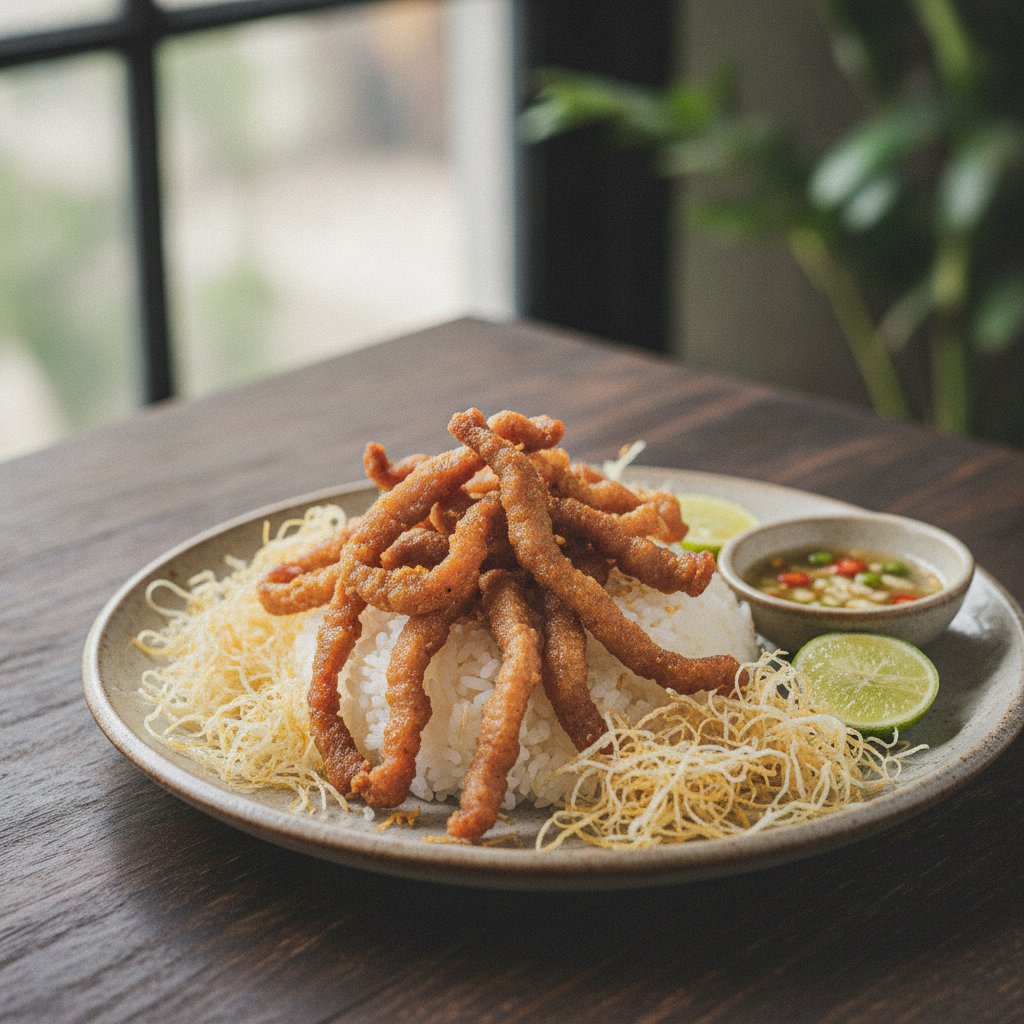 Crispy Fried Pork Jerky (High-Protein)