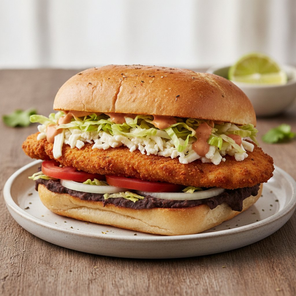 Fried Cutlet Sandwich (High-Protein)