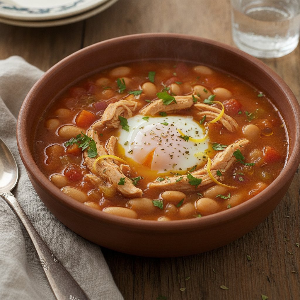 Greek Bean Soup (High-Protein)