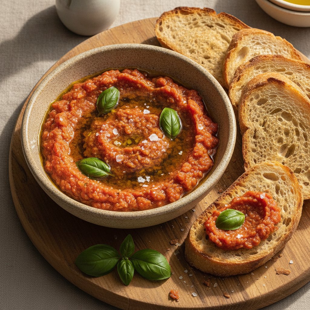 Fresh Tomato Bread Spread