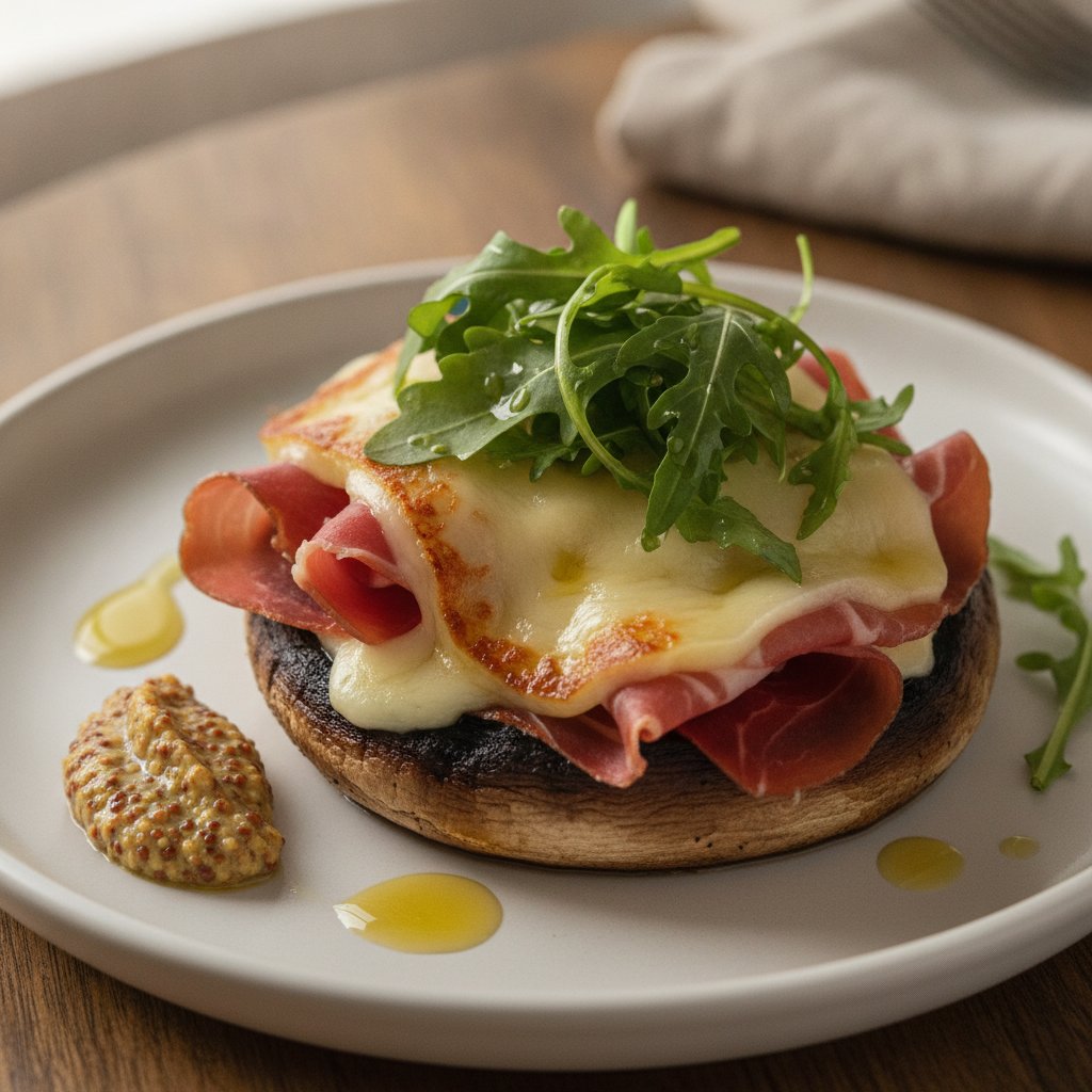 Cured Ham and Cheese Sandwich (Keto)