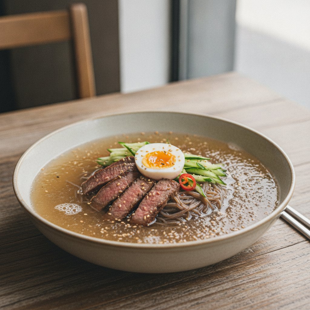 Cold Buckwheat Noodles (Low-Calorie)