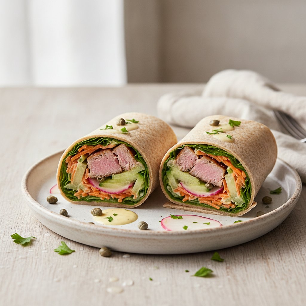 Tuna and Vegetable Wrap