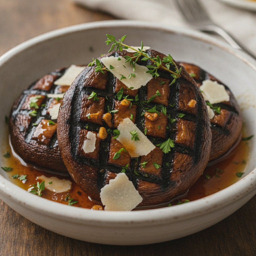 Grilled Portobello Steak with Balsamic