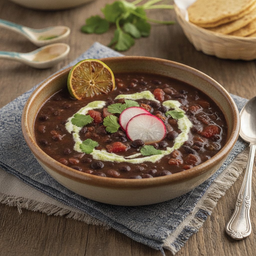 Black Bean Soup (Low-Calorie)