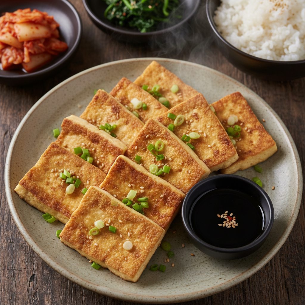 Dubu Buchim Pan-Fried Tofu